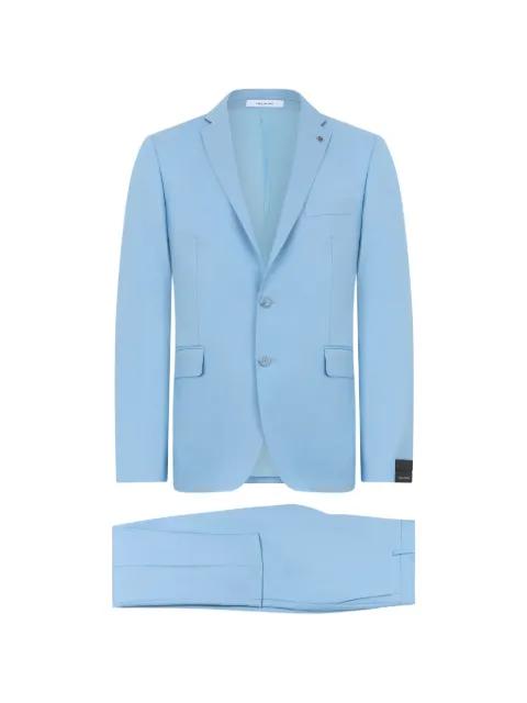 single-breasted notch-lapel suit by TAGLIATORE