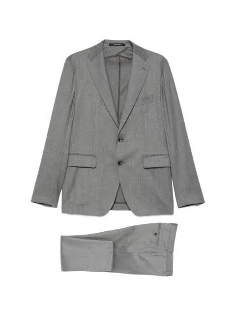 single-breasted notched-lapel suit by TAGLIATORE