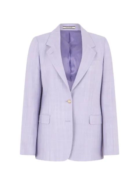 single-breasted notched-lapels blazer by TAGLIATORE