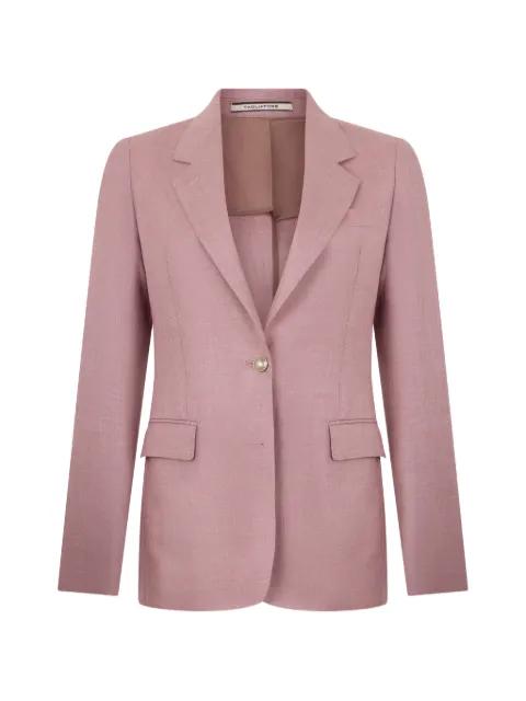 single-breasted slim-fit blazer by TAGLIATORE