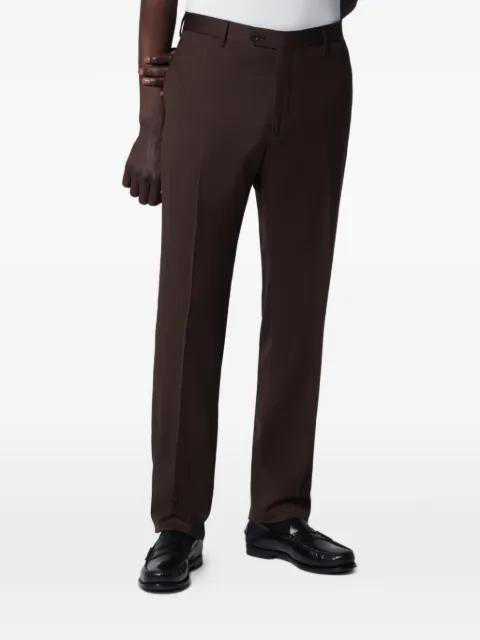 single-breasted virgin-wool suit by TAGLIATORE