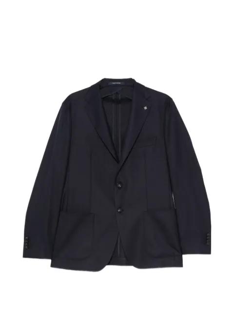 single-breasted wool blazer by TAGLIATORE