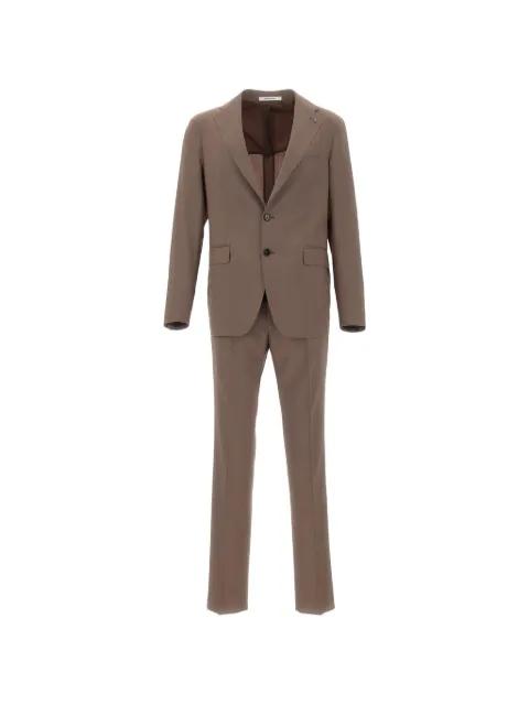 single-breasted wool suit by TAGLIATORE