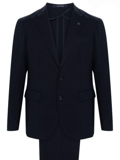 single-breasted wool suit by TAGLIATORE