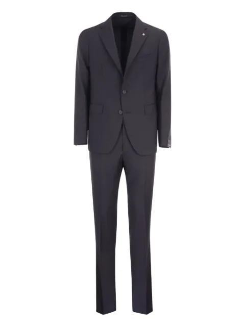 single-breasted wool suit by TAGLIATORE