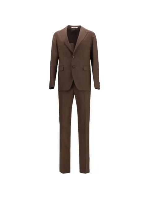 single-breasted wool suit by TAGLIATORE