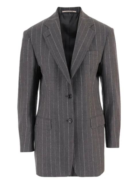 striped single-breasted blazer by TAGLIATORE