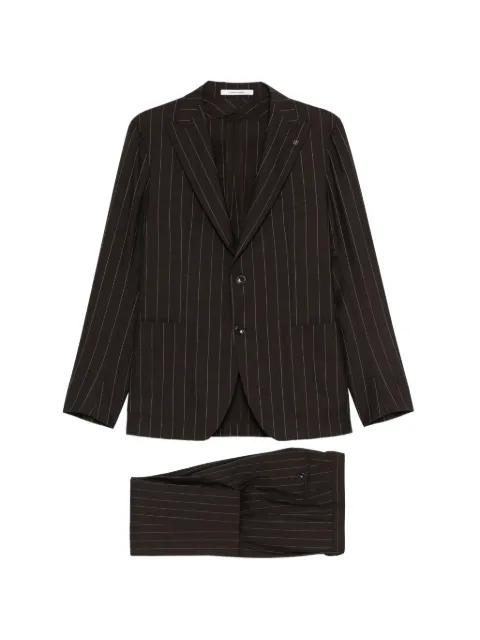 striped suit by TAGLIATORE