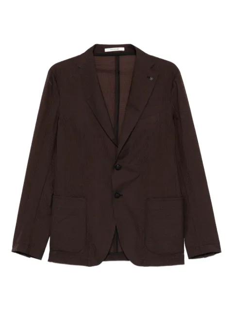 textured blazer by TAGLIATORE