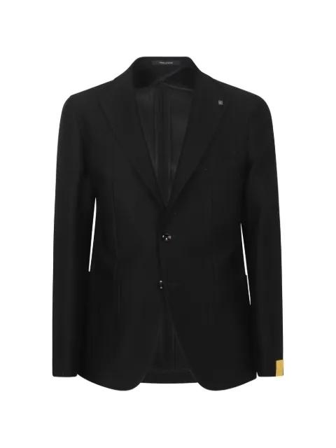 textured single-breasted blazer by TAGLIATORE