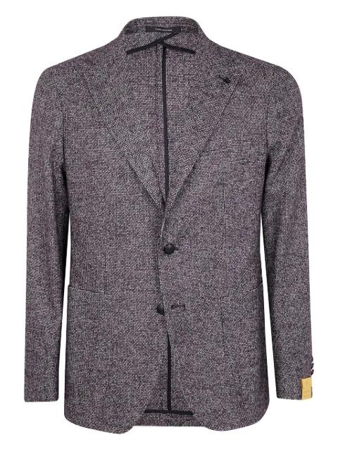 textured wool blazer by TAGLIATORE