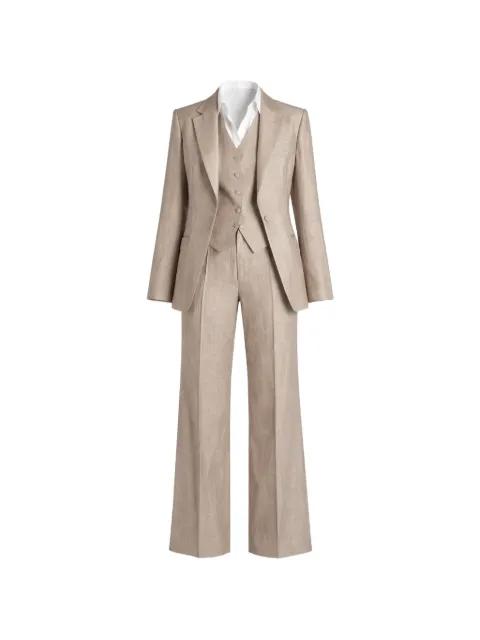 three-piece single-breasted suit by TAGLIATORE