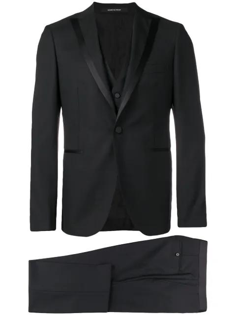 three-piece tuxedo by TAGLIATORE three-piece tuxedo by TAGLIATORE