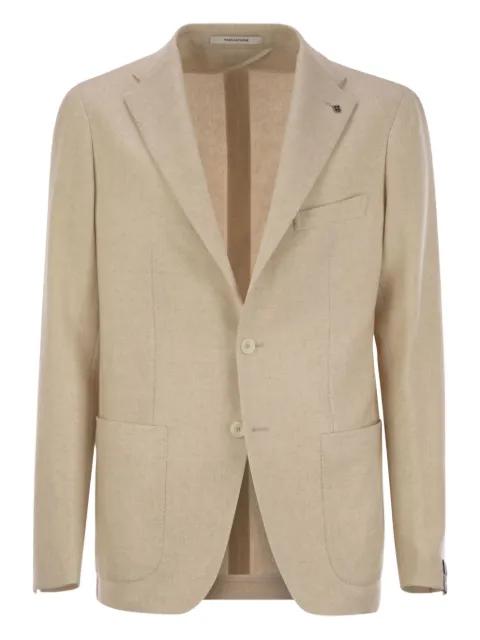 two-button patch-pocket blazer by TAGLIATORE