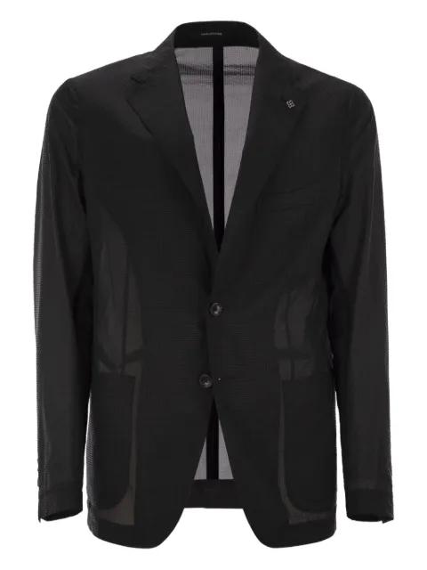 two-button patch-pockets blazer by TAGLIATORE