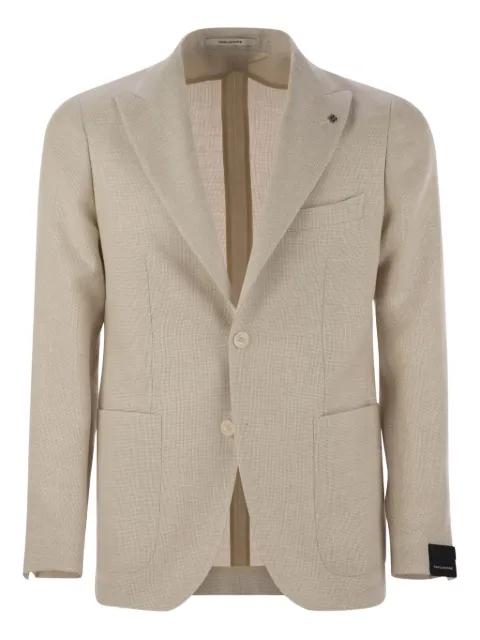 two-button patch-pockets blazer by TAGLIATORE