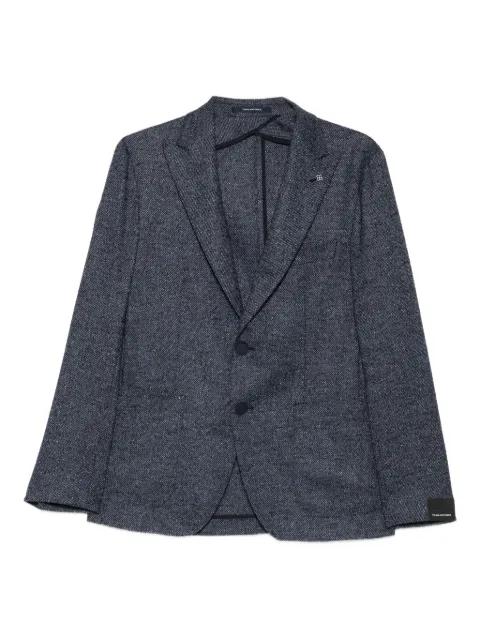 two-button speckled jacket by TAGLIATORE