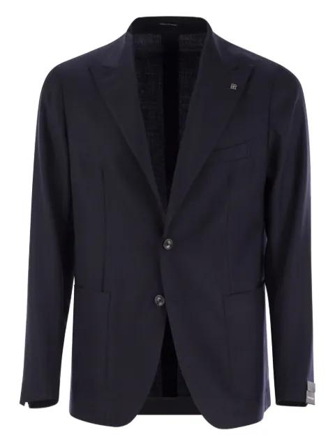 two-button wool blazer by TAGLIATORE