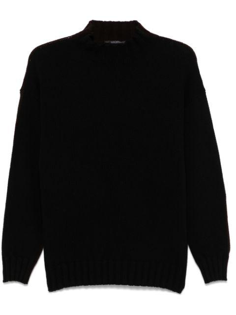 two-tone sweater by TAGLIATORE