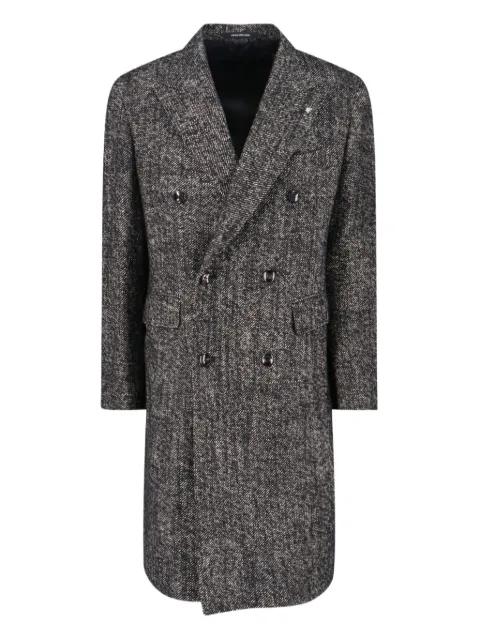 virgin wool-blend coat by TAGLIATORE