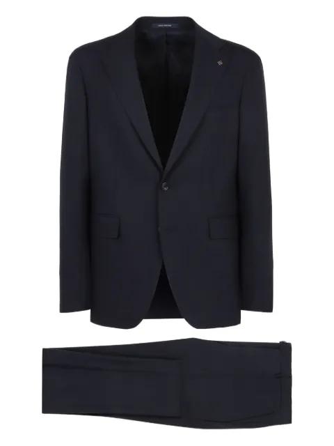 wool single-breasted suit by TAGLIATORE