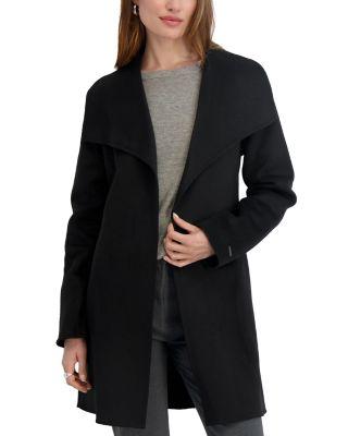 Ella Belted Wrap Coat by TAHARI