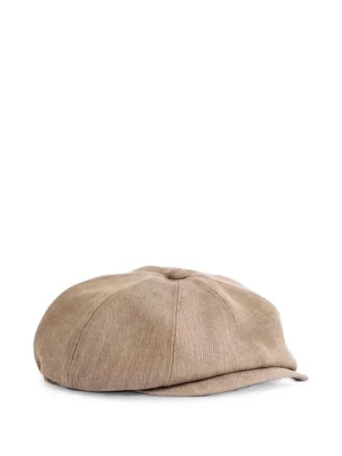 Newsboy cap by TAIGA TAKAHASHI