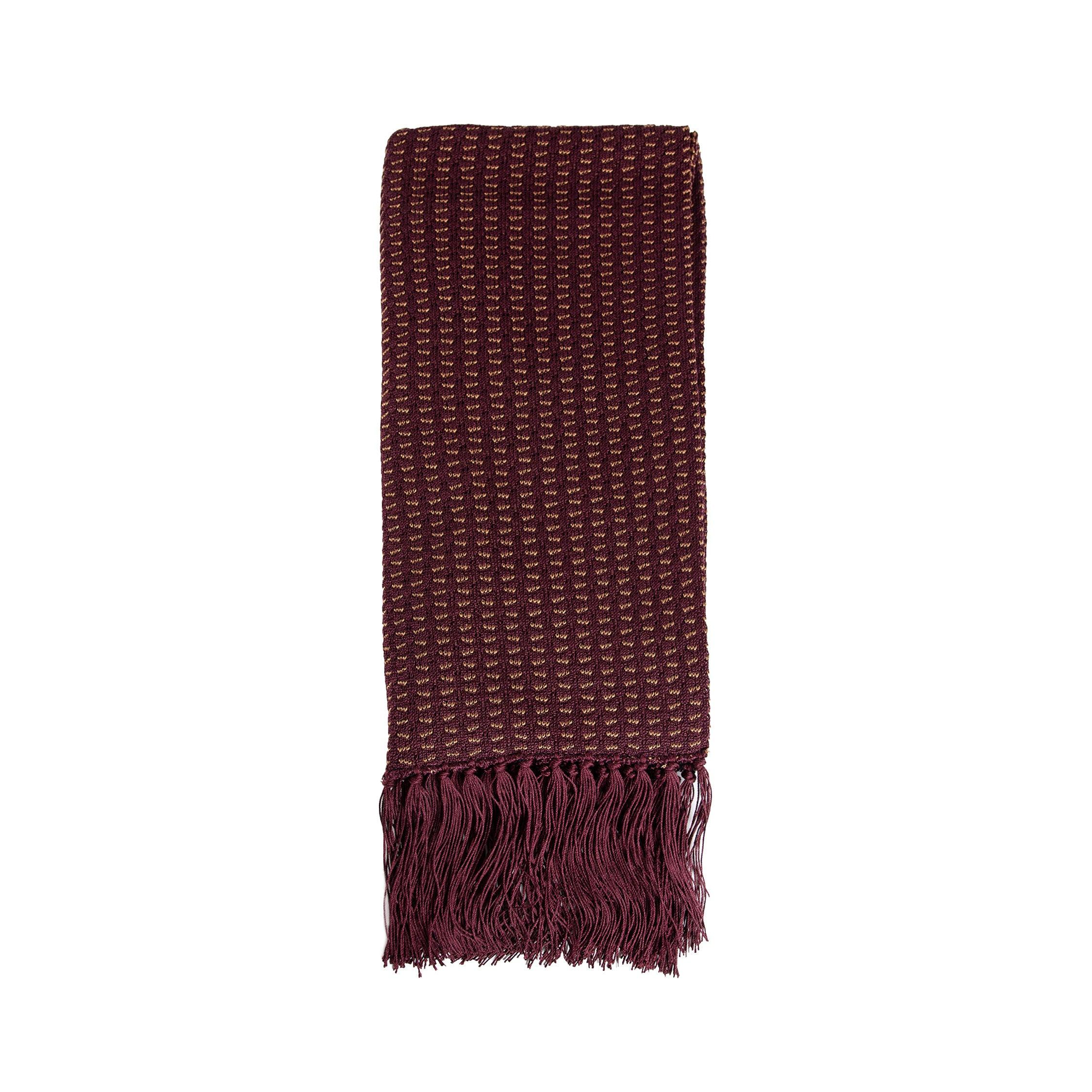 TAIGA TAKAHASHI MAN RED SCARVES by TAIGA TAKAHASHI