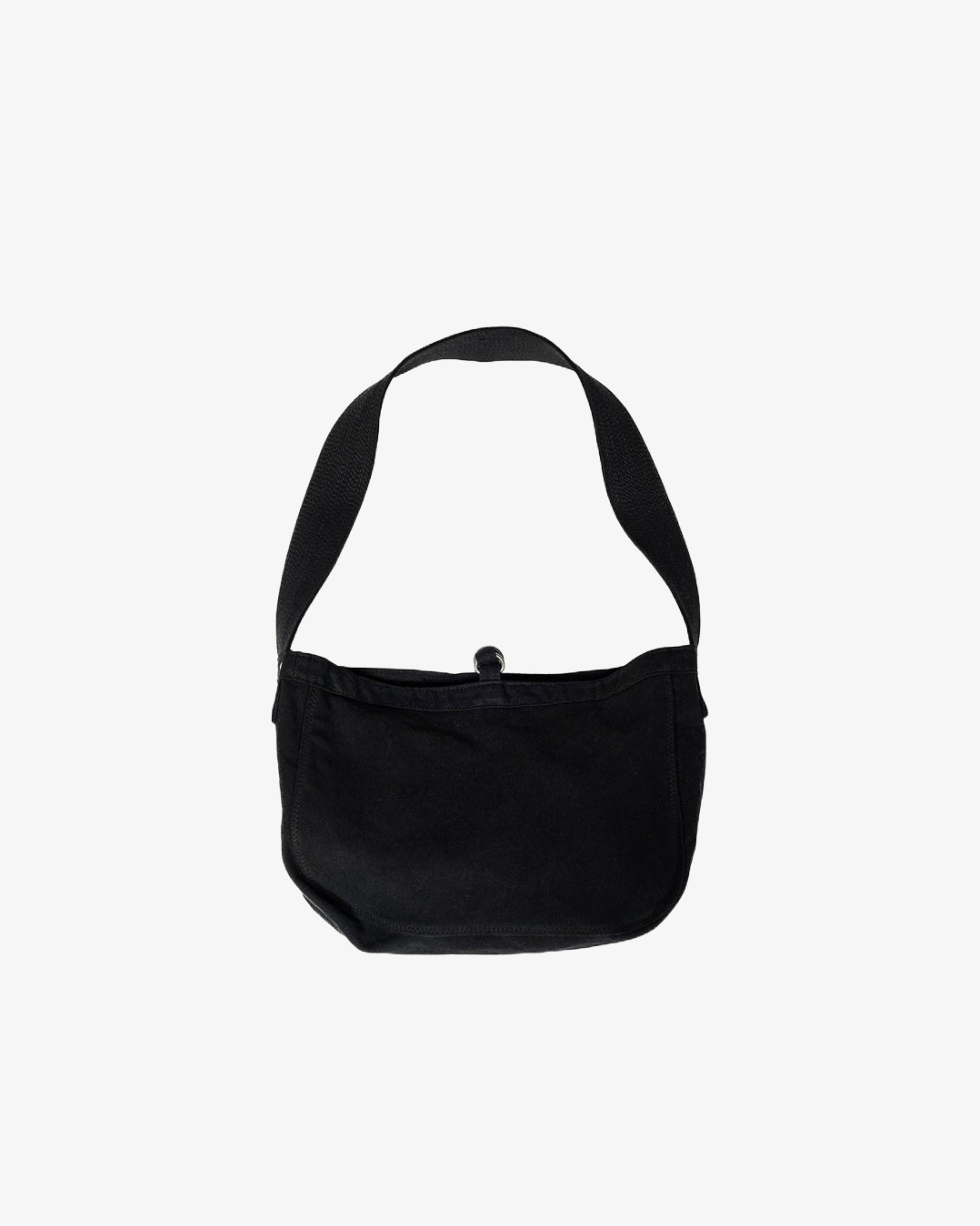 Taiga Takahashi - Men's Lot 018 Newsboy Bag Small - (Black) by TAIGA TAKAHASHI