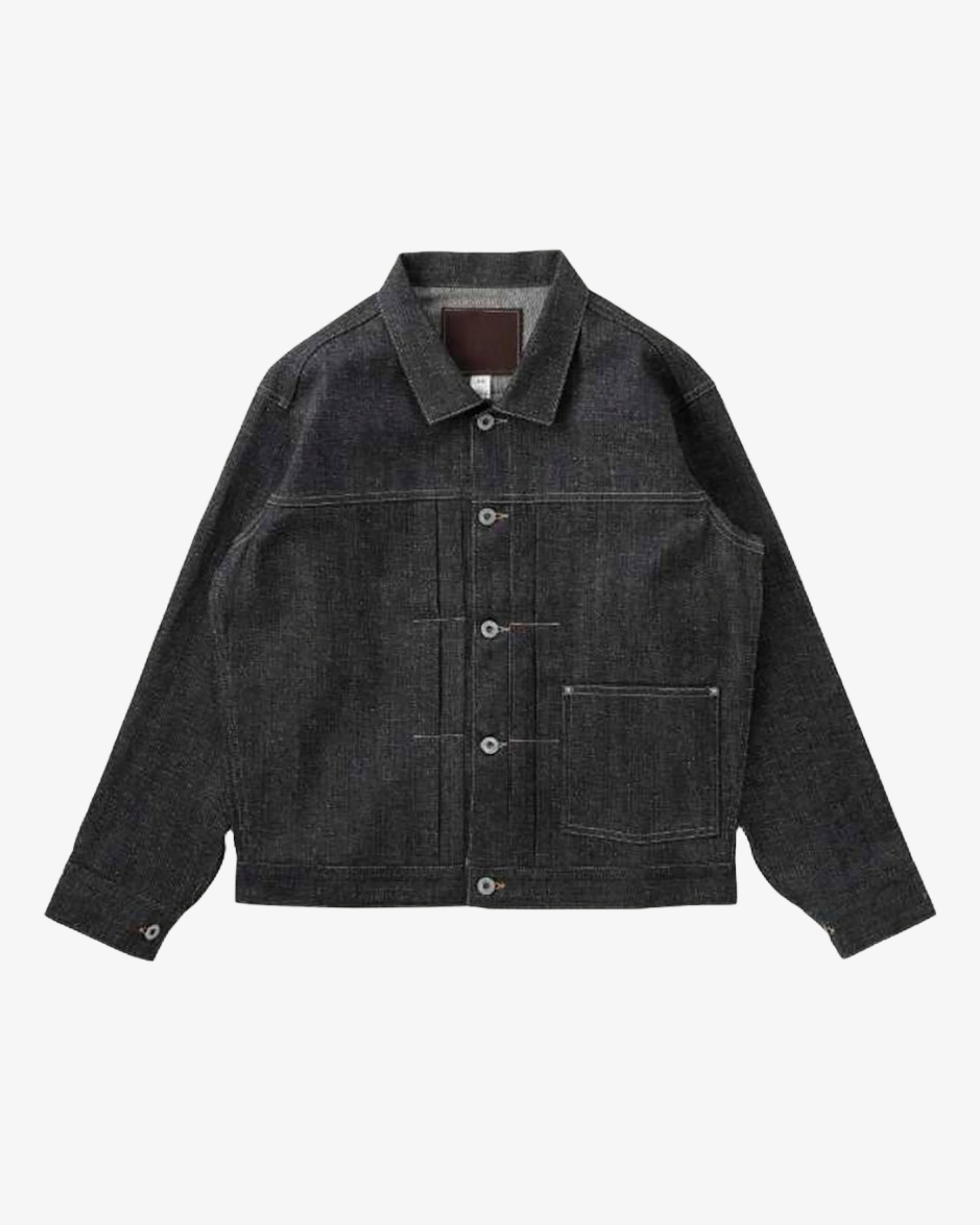 Taiga Takahashi - Men's Lot 703 Denim Jacket C 1920'S - (Raw Indigo) by TAIGA TAKAHASHI