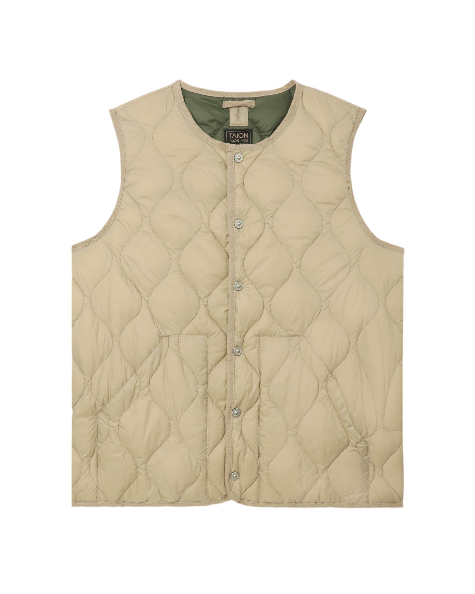 Quilted vest by TAION