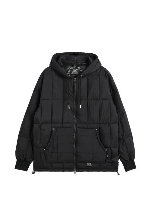 quilted hoodied jacket by TAION
