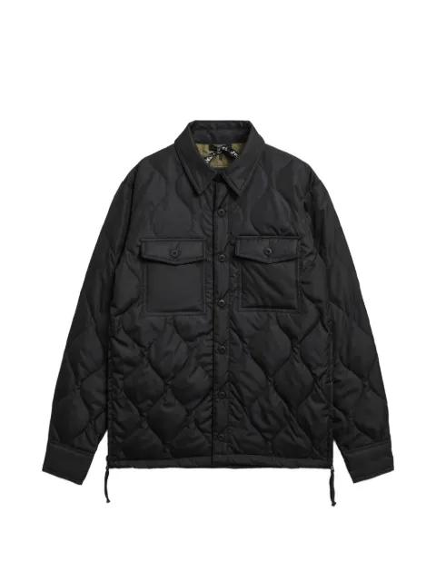quilted ripstop shirt by TAION