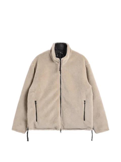 zip-fastening pocket reversible jacket by TAION