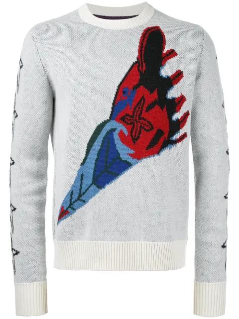 crew neck jumper by TAKAHIROMIYASHITA THE SOLOIST