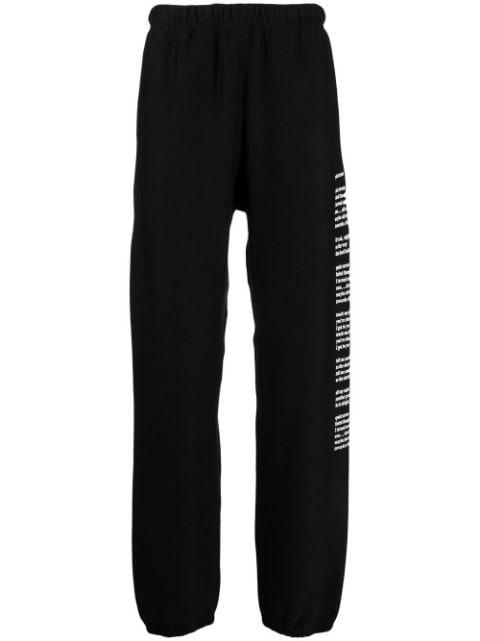 graphic-print track pants by TAKAHIROMIYASHITA THE SOLOIST