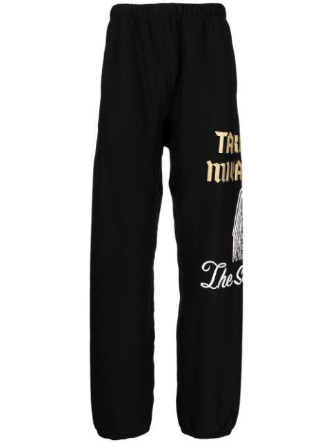 side logo-print detail track pants by TAKAHIROMIYASHITA THE SOLOIST