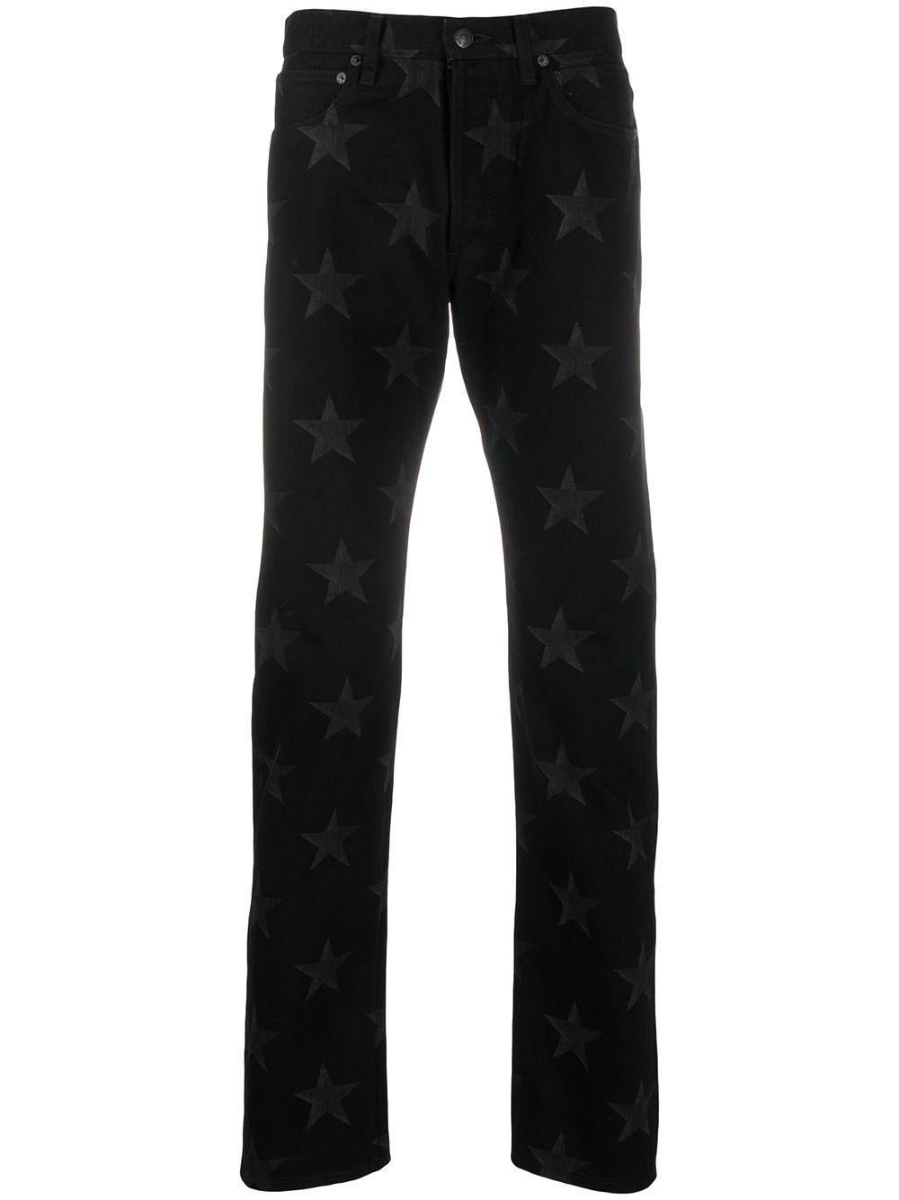 star printed cotton trousers by TAKAHIROMIYASHITA THE SOLOIST
