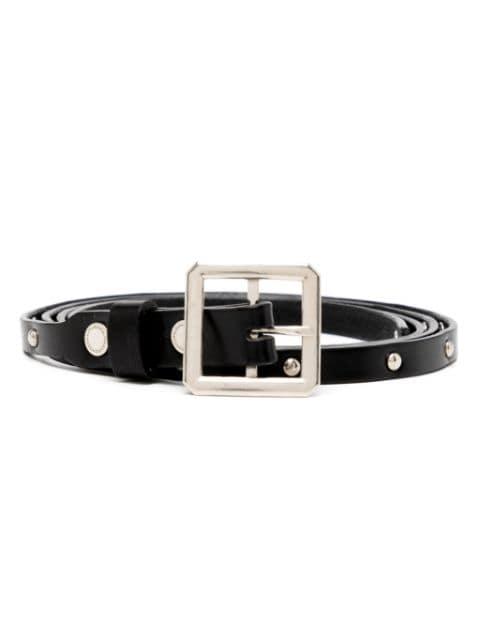 studded leather belt by TAKAHIROMIYASHITA THE SOLOIST