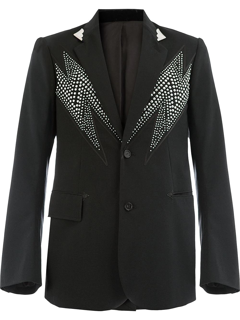 studded lightning bolt jacket by TAKAHIROMIYASHITA THE SOLOIST