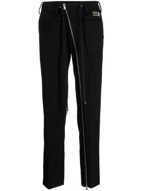 zip-detail tailored trousers by TAKAHIROMIYASHITA THE SOLOIST