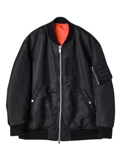 zip-up "Black" bomber jacket by TAKAHIROMIYASHITA THE SOLOIST