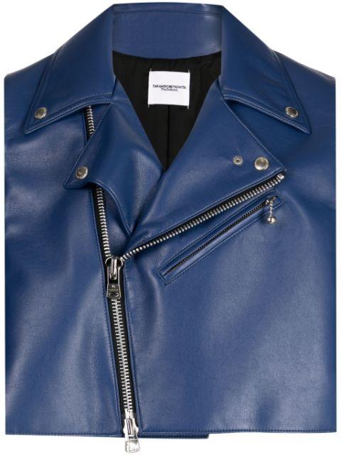 zip-up biker vest by TAKAHIROMIYASHITA THE SOLOIST