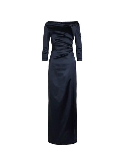 Gathered draped maxi dress by TALBOT RUNHOF