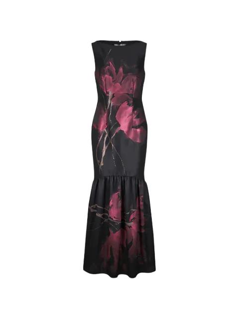 Monarchy1 floral ruffled maxi dress by TALBOT RUNHOF
