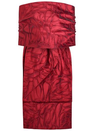 Patterned-jacquard woven stole by TALBOT RUNHOF