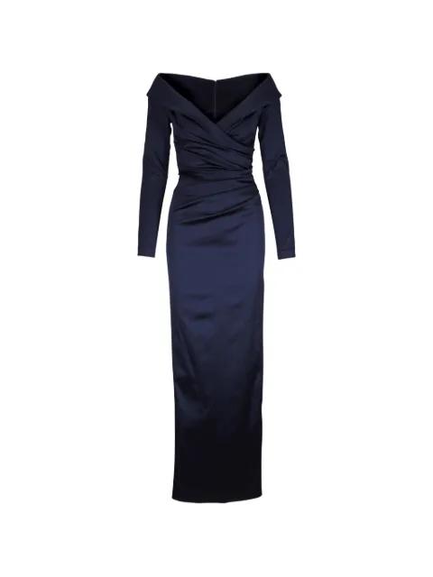 Roadtrip draped V-neck maxi dress by TALBOT RUNHOF