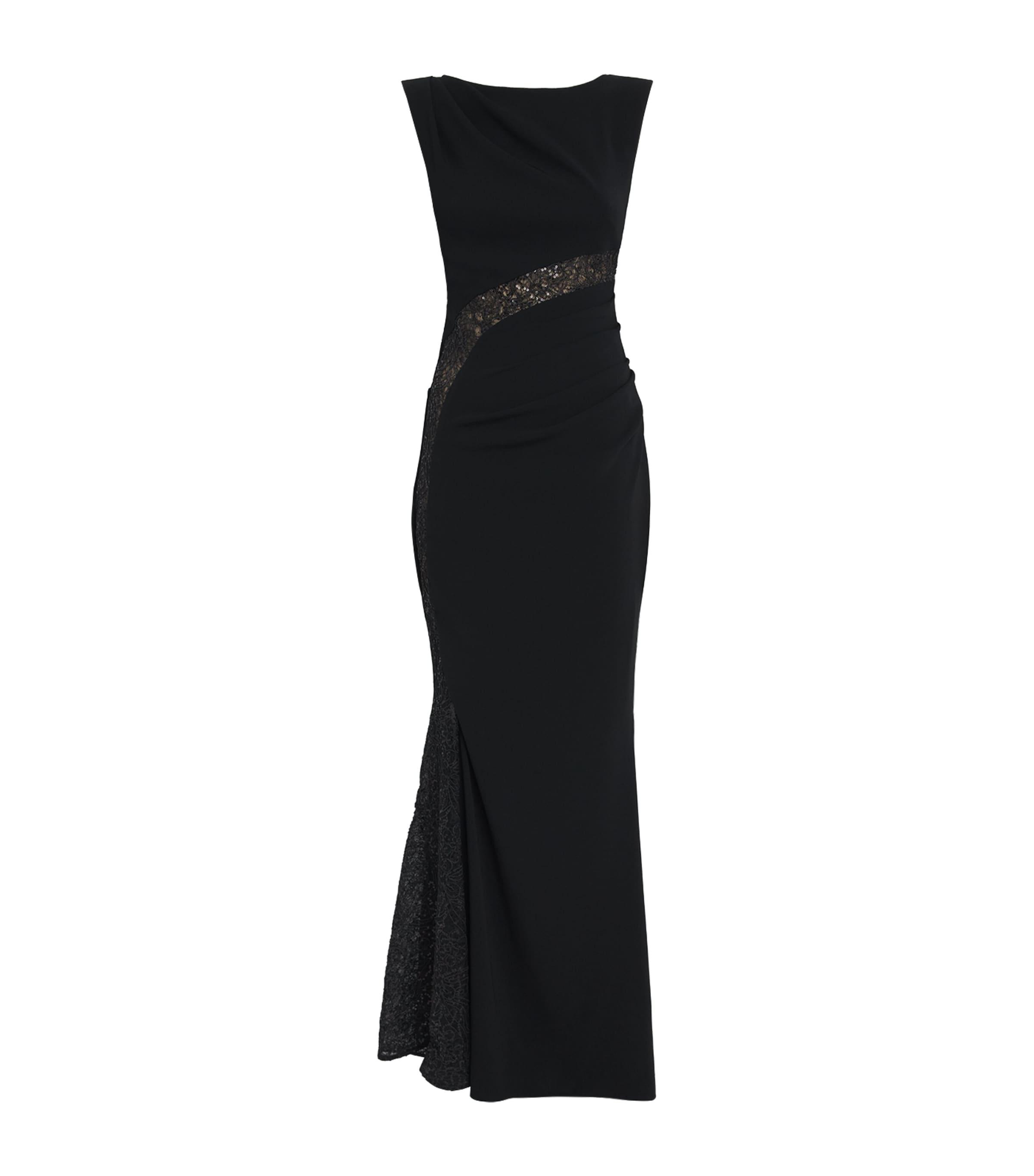 Talbot Runhof Embellished Draped Gown by TALBOT RUNHOF