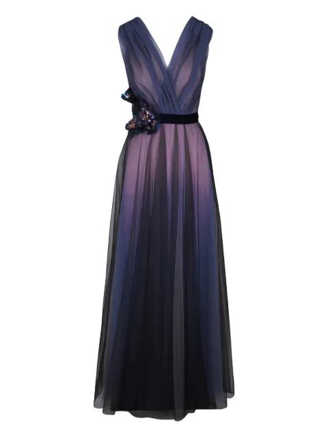 V-neck maxi dress by TALBOT RUNHOF
