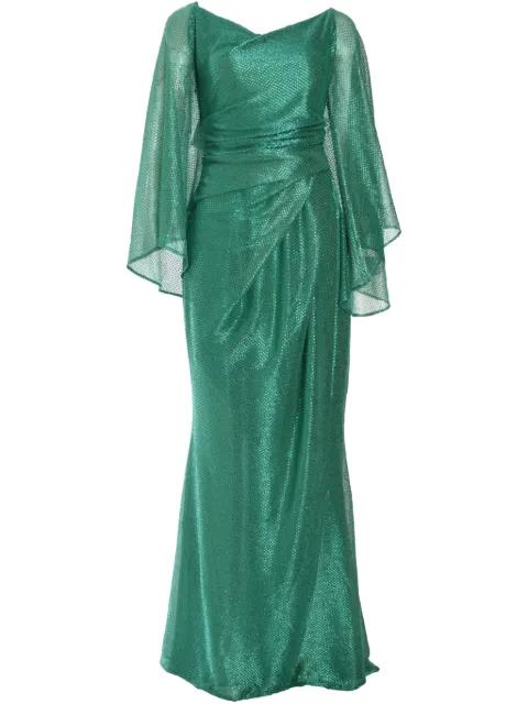 Voile mermaid dress by TALBOT RUNHOF